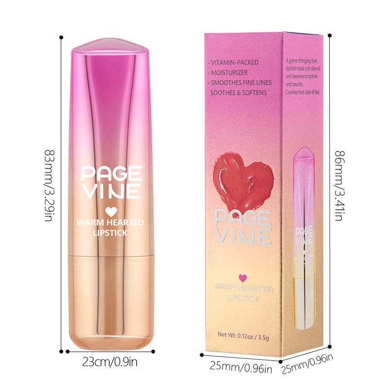 Heart-shaped lipstick